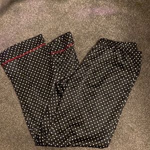 4/$15!! Women’s Silky Polka Dot Pajama Pant Size Small